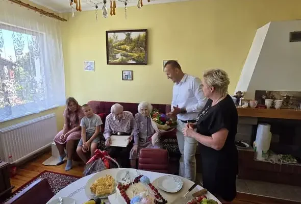 100 lat życia i 80 lat małżeństwa – wyjątkowy jubileusz Państwa Toruńskich w Goleniowie