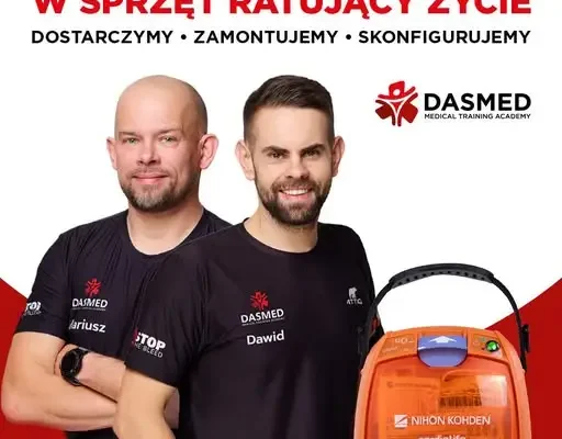 Kompleksowe bezpieczeństwo: DASMEDacademy oferuje defibrylatory i szkolenia