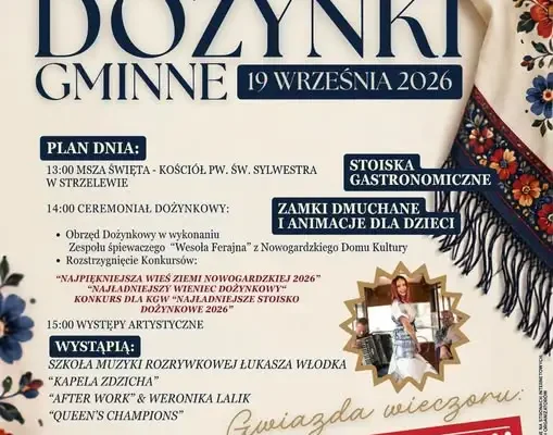Dożynki Gminne w Strzelewie 2026: BRAthanki, tradycja i wspólna zabawa