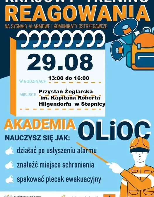 Krajowy Trening Reagowania w Stepnicy – sprawdź, jak przygotować się na zagrożenia
