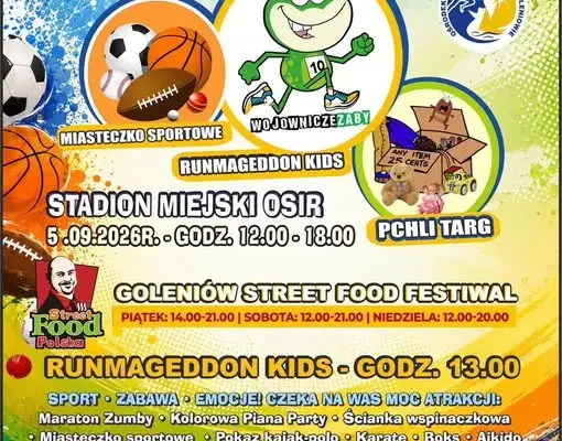 Piknik Sportowy w Goleniowie: Zumba, turnieje i atrakcje dla całych rodzin
