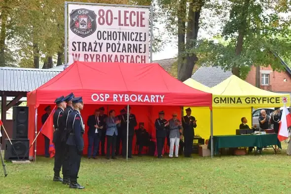 OSP Przybiernówko świętuje 80-lecie OSP Rybokarty