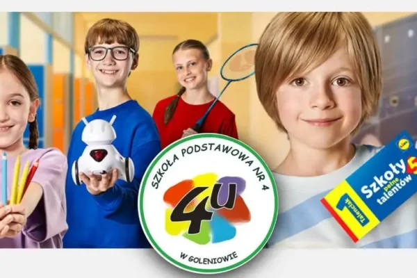 Szkoła Podstawowa nr 4 w Goleniowie ponownie bierze udział w akcji „Szkoły Pełne Talentów” – zbieramy Talenciaki!