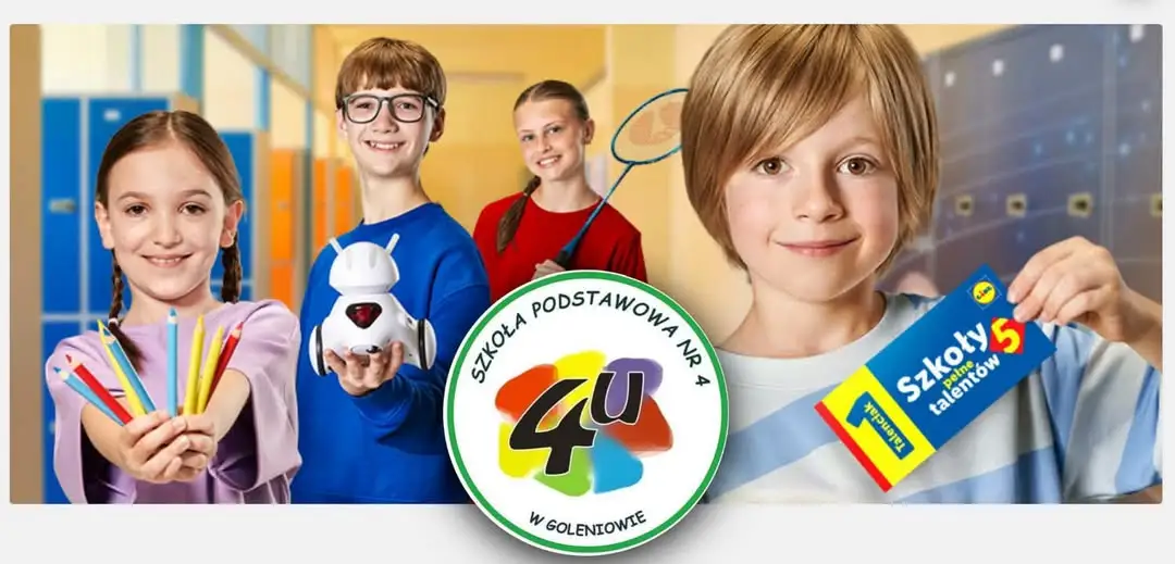 Szkoła Podstawowa nr 4 w Goleniowie ponownie bierze udział w akcji „Szkoły Pełne Talentów” – zbieramy Talenciaki!