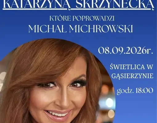 Spotkanie autorskie z Katarzyną Skrzynecką w Gąsierzynie już 8 września