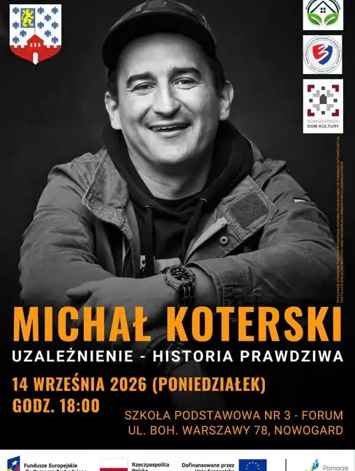 Michał Koterski opowie o uzależnieniu w Nowogardzie