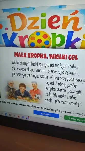Dzień Kropki w klasach I–III: tygodniowy projekt pełen kreatywności