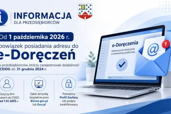 e-Doręczenia: od 1 października 2026 obowiązek dla przedsiębiorców z CEIDG