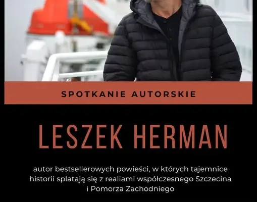 Spotkanie z Leszkiem Hermanem w Stepnicy – jesienne inspiracje w bibliotece