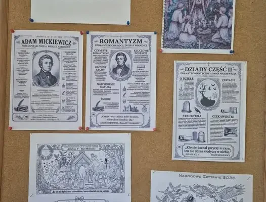 Narodowe Czytanie 2026 w SP2 Goleniów: „Dziady cz. II” na lekcjach polskiego