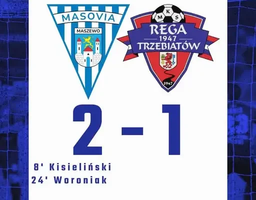 Masovia Maszewo wygrywa z Regą! Kolejne trzy punkty na koncie
