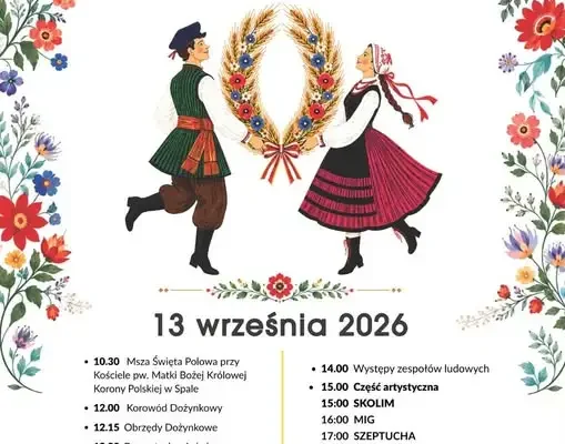 Wieniec dożynkowy z Sołectwa Węgorza pojedzie na Dożynki Polskie w Spale