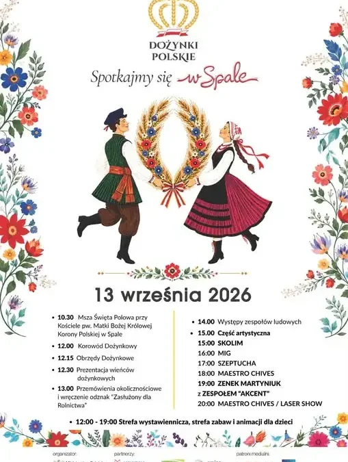 Wieniec dożynkowy z Sołectwa Węgorza pojedzie na Dożynki Polskie w Spale