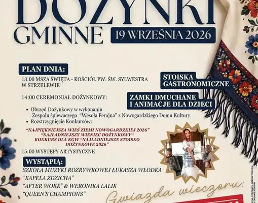 Dożynki Gminy Nowogard 2026 – święto plonów i wspólnej zabawy