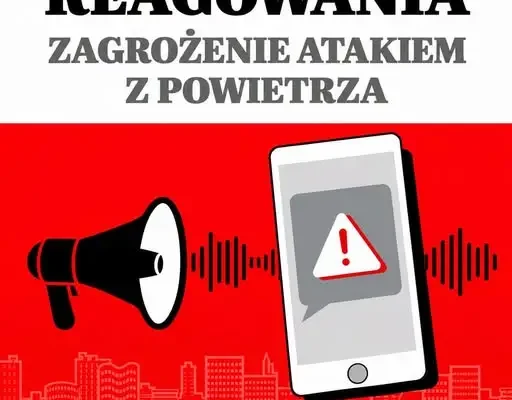 MSWiA publikuje instrukcję reagowania na atak z powietrza