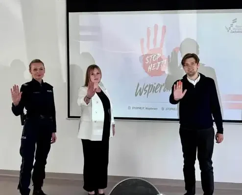 Nowogard: spotkanie o hejcie, przemocy i zdrowiu psychicznym w Zespole Szkół nr 1