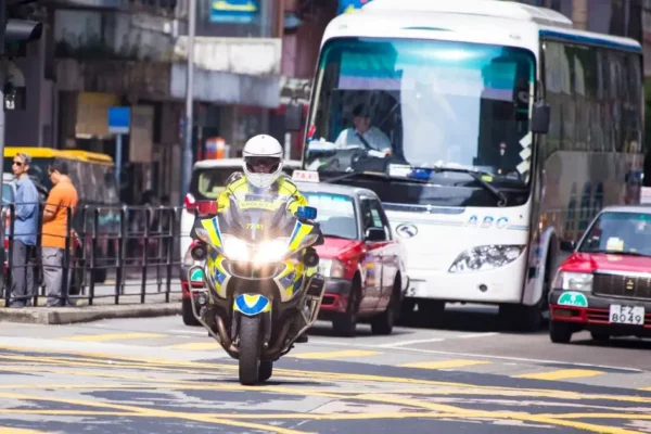 160 km/h w terenie zabudowanym. Motocyklista z Modrzewia stracił prawo jazdy